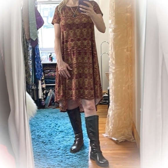 💕Very Cute Lularoe Carly Dress💕 - Picture 4 of 13